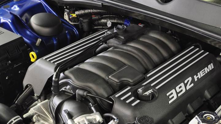Dodge Challenger SRT8 Engine Closeup